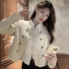 批发小香风短外套女装秋季2025年新款设计感短款粗花呢长袖百搭上衣潮