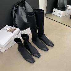 批发2024年秋季新款负压瘦腿美腿靴运动底弹力靴包腿瘦瘦靴内增高长靴