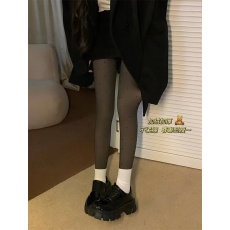 批发实拍实价氛围b囤光腿神器 透肤弹力性感薄款黑色打底波点丝袜