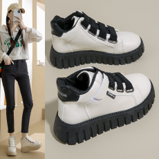 批发2024小白鞋子女秋季新韩版ins女学生<b class='q'>休闲</b>高帮百搭板鞋街拍运动鞋