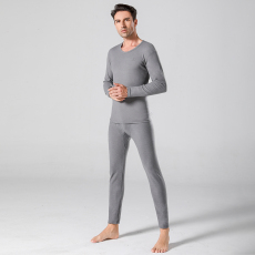 批发实拍男士秋冬内衣德绒秋衣秋裤套装睡衣全棉线衣线裤保暖衣打底衫