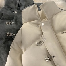 批发棉服男冬季新款加厚保暖潮牌立领棉衣外套设计感小众宽松休闲棉袄