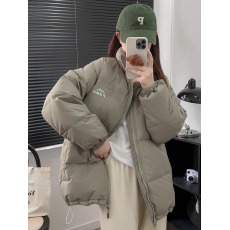 批发情侣装棉服女短款2024冬新款<b class='q'>韩</b>版宽松加厚棉衣棉袄情侣外套潮