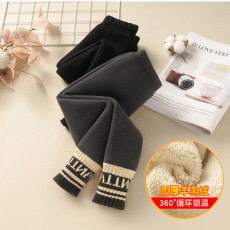 批发女童加绒<b class='q'>打底裤</b>加厚秋冬装外穿洋气女宝宝棉裤一体绒裤子<b class='q'>女孩</b>秋装