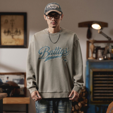 批发重磅加绒款休闲男装卫衣