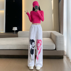 批发2024秋冬新款爵士舞露脐演出服<b class='q'>街舞</b>炸街超酷时尚套装休闲裤两件套