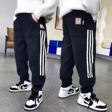 批发男童裤子春秋儿童2025新款中大童宽松<b class='q'>休闲</b>灯芯绒加厚百搭<b class='q'>休闲</b>长裤