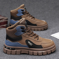 批发高帮马丁靴英伦风工装机车鞋百搭<b class='q'>休闲</b>鞋货号