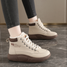 批发棉鞋冬季高帮加绒<b class='q'>休闲</b>老爹女鞋货号