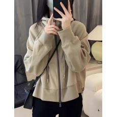 批发2026春装大码黑色短款拉链连帽卫衣外套款新款爆款百搭长袖上衣