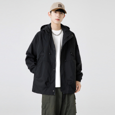 批发新款2024春秋冲锋衣户外防水秋装外套男女同款男夹克男机能风工装