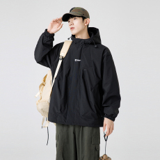 批发新款2024春秋冲锋衣户外防水秋装外套男女同款男夹克男机能风工装