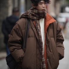 批发<b class='q'>日系</b><b class='q'>复古</b>双面穿立领棉服男女冬季加厚棉袄面包服保暖情侣棉衣外套