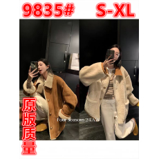 批发区区欧阳 10/31 20点奶油瑞士卷正反两穿皮毛一体羊羔毛外套