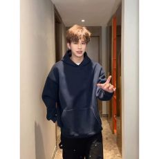 批发密文发货高版本重磅460G加绒加厚卫衣帽衫连帽无绳卫衣男女款