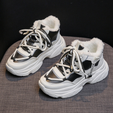 批发<b class='q'>冬</b>季新款加绒时尚老爹鞋女鞋货号