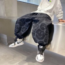 批发儿童休闲裤秋冬加绒新款洋气初男童韩版宽松炸街<b class='q'>长裤</b>中大童裤子潮