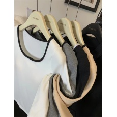 批发实价 秋冬磨毛加厚保暖撞色显瘦大U领长袖打底衫T恤