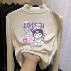 批发女童打底衫秋装2025新款秋冬内搭大童长袖<b class='q'>T</b><b class='q'>恤</b>春秋半高领儿童上衣