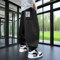 批发<b class='q'>男童</b><b class='q'>运动裤</b>2025新款春秋休闲裤儿童开学穿搭宽松裤子卫裤