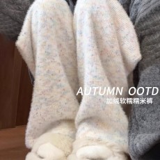 批发高腰垂感休闲糯米裤<b class='q'>女</b>秋冬加绒韩系慵懒宽松百搭直筒裤