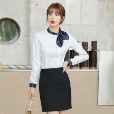 批发职业装空姐制服工作服女职业气质美容院美容师衬衫套装<b class='q'>珠宝</b>店工服