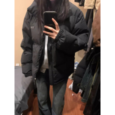 批发美式国潮牌面包服立领开衫外套男女运动休闲<b class='q'>长袖</b>棒球服加厚夹克衫