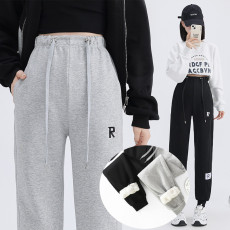 批发<b class='q'>孕妇</b><b class='q'>裤</b>春秋冬外穿好品质运动休闲宽松大码<b class='q'>女装</b>束脚加绒加厚长裤子