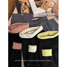 批发实拍实价弹力加绒保暖鲨鱼皮<b class='q'>裤</b>秋冬外穿收腹<b class='q'>提</b><b class='q'>臀</b>打底<b class='q'>裤</b>瑜伽<b class='q'>裤</b>