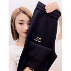批发休闲<b class='q'>哈伦</b>裤女大码2025秋冬新款加绒加厚高腰显瘦束脚卫裤运动裤女
