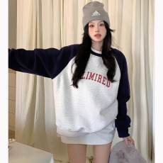 批发大码实拍实价秋季棉质卫衣加复合内衬冬季华棉内衬复合<b class='q'>婴儿</b>绒上衣