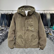 批发2024年冬季爆款外穿连帽防寒防冷保暖冲锋衣外套休闲夹克潮男工装