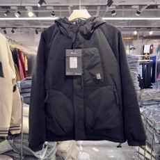 批发2024秋季新款重磅摇粒绒防寒加绒冬季潮牌外套拼接连帽