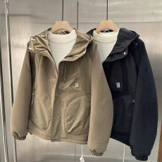 批发秋冬款青春潮流休闲加厚新款男士爆款美式棉衣男保暖冲锋衣外套