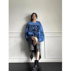 批发加绒厚原版大字母印花喷漆设计韩日<b class='q'>欧美</b>街头ins潮牌大卫衣2024冬X