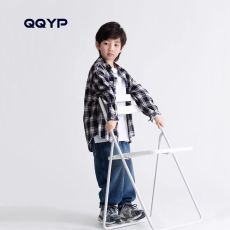 批发官图#65%棉#儿童<b class='q'>格子衬衫</b><b class='q'>男童</b>衬衣<b class='q'>春秋</b>季薄款男宝宝秋装长袖中童