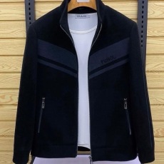 批发秋冬季新款男士立领夹克外套时尚百搭潮流舒适休闲帅商务高级感潮