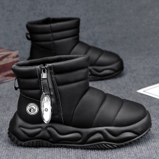 批发<b class='q'>冬</b>季雪地靴棉鞋加绒保暖靴加棉男鞋货号