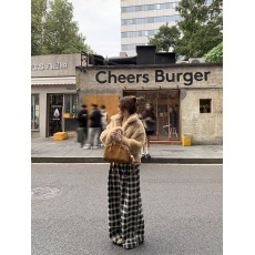 批发环保仿狐狸毛夹棉加厚短款皮草外套女保暖毛毛大衣