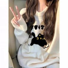 批发童装男女童毛衣儿童加厚秋冬2024新款男孩针织衫冬季套头衫