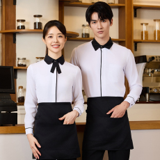 批发酒店餐饮<b class='q'>服务员</b>工作服女长袖衬衫套装秋冬装火锅饭店宴会<b class='q'>餐厅</b>工装