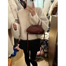 批发2025冬季蝙蝠袖毛绒绒貂毛宽松慵懒风短外套毛衣开衫气质短款<b class='q'>针织</b>