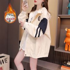 批发官图 加厚棉服外套女冬季拼接棉服棉衣大码棉袄工装<b class='q'>风衣</b>外套