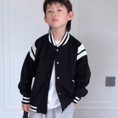 批发官图CVC华棉复合真跳*秋<b class='q'>冬</b>男童棒球服外套开衫痞帅韩系夹克上衣