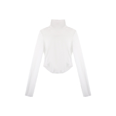 批发金靓 官图【+高弹罗纹德绒260克】木耳边打底衫<b class='q'>T</b><b class='q'>恤</b>保暖上衣