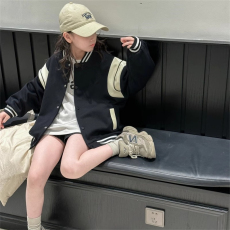 批发官图CVC华棉复合真跳*秋冬<b class='q'>男童</b>棒<b class='q'>球</b>服外套<b class='q'>开衫</b>痞帅韩系夹克上衣