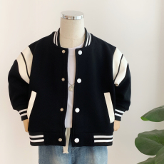 批发官图CVC华棉复合真跳*秋冬<b class='q'>男童</b>棒<b class='q'>球</b>服外套<b class='q'>开衫</b>痞帅韩系夹克上衣