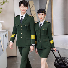 批发西服套装男女制服形象岗物业安保礼宾服秋冬工服军鼓仪仗队演出服