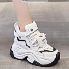 批发秋冬新款百搭松糕鞋厚底<b class='q'>休闲</b>运动鞋女鞋货号