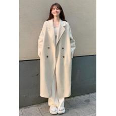 批发高级感毛呢外套女2024年秋冬季新款呢子大衣小个子爆款赫本风韩系